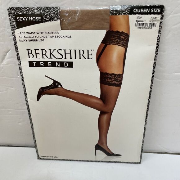 NEW IN PACKAGE BERKSHIRE SEXY HOSE IN NUDE - Picture 1 of 3